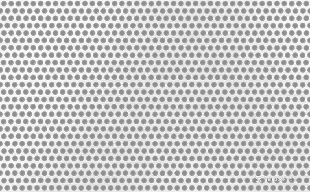 Perforated plate texture