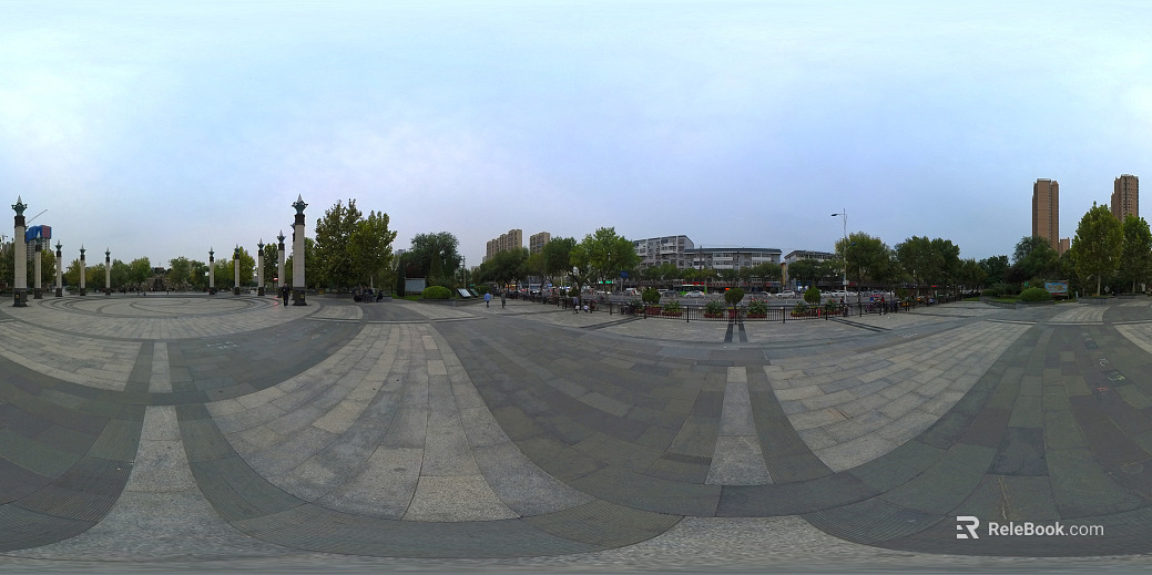 Outdoor City HDR texture