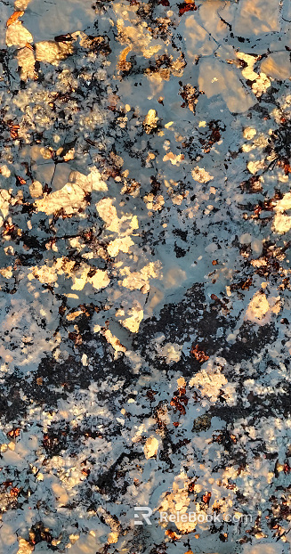 Gold Blue Crystal Luxury Stone texture