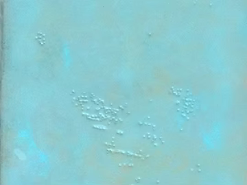 Cyan blue art paint wall decoration texture (ID:ffaeh098139)