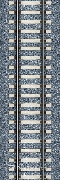 Gray blue rail gravel outdoor pavement texture