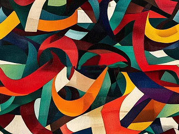 Modern Vintage Color Abstract Geometric Pattern Carpet texture (ID:ffach289391)