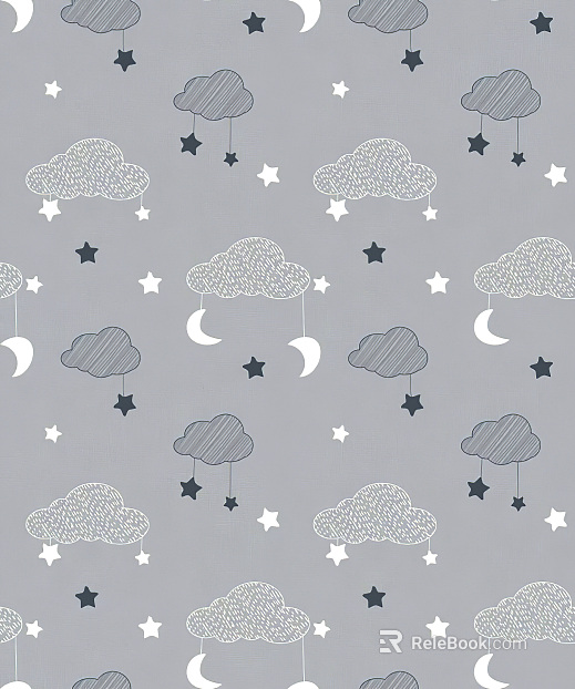 Children's wallpaper cartoon wallpaper cartoon pattern texture