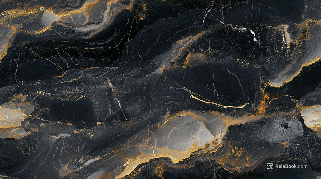 Modern Italian Black Gold Marble Luxury Stone texture