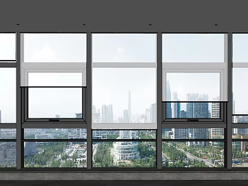 Modern urban interior window exterior glass window texture (ID:ffaeh653436)