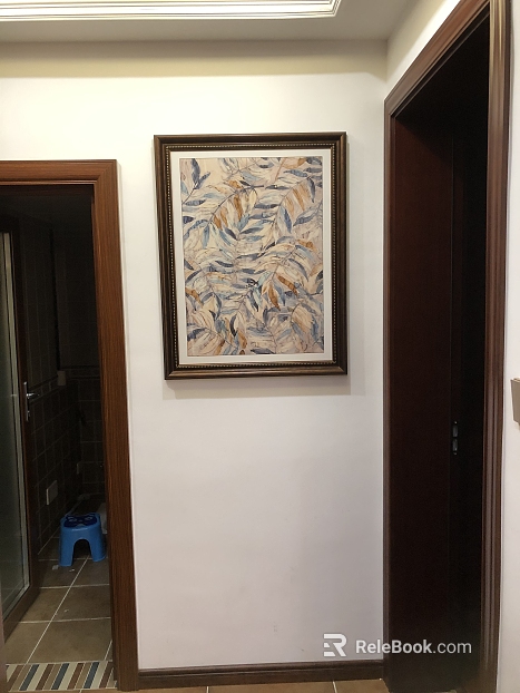 Plant painting texture