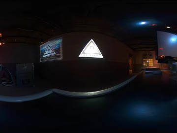 Indoor Office Space Night HDR 3d model