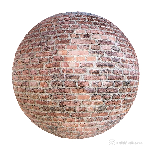 Brick wall PBR texture