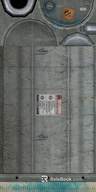 Silver gray distressed metal industrial equipment panel texture