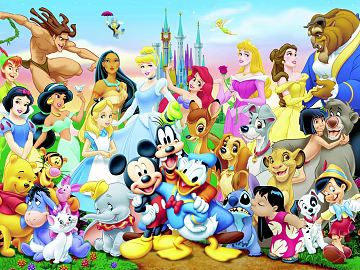 Children's Cartoon Decorative Painting 3d model