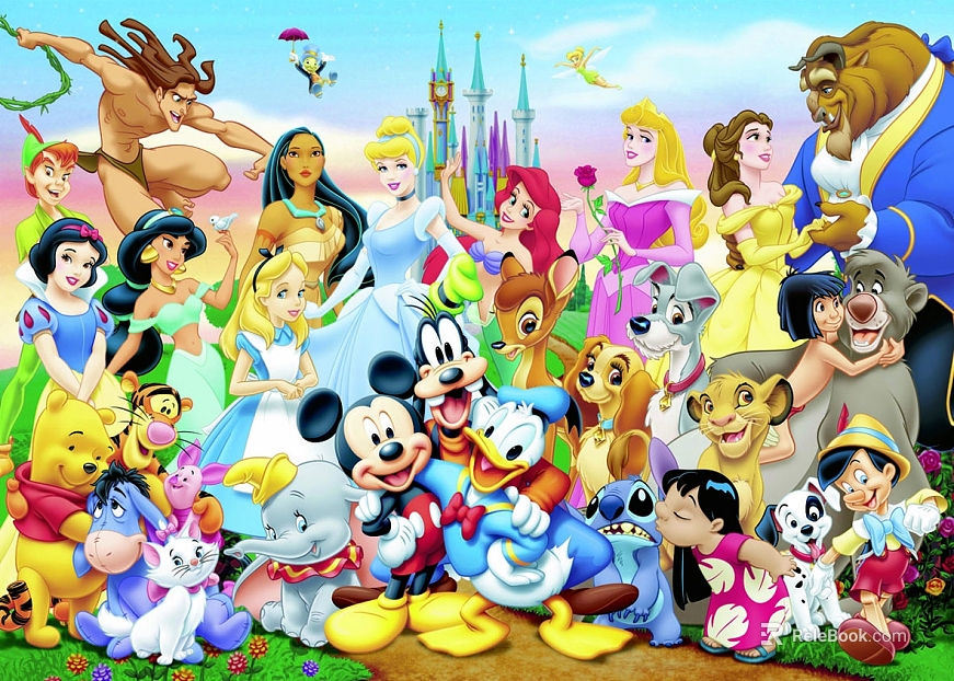 Children's Cartoon Decorative Painting texture