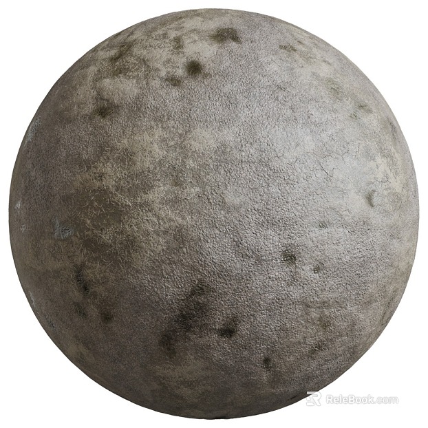 Gravel land PBR texture