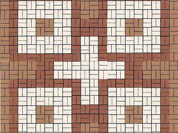 Outdoor red parquet floor tile texture (ID:ffaif8937)