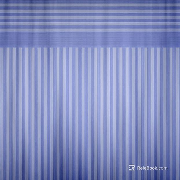 Blue and white vertical striped fabric soft fabric texture