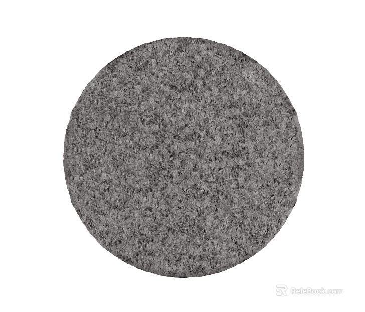 Round carpet texture