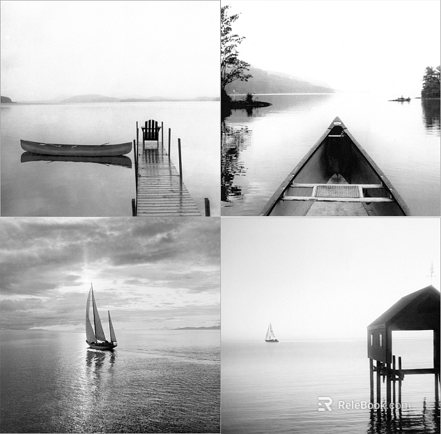 black and white painting texture