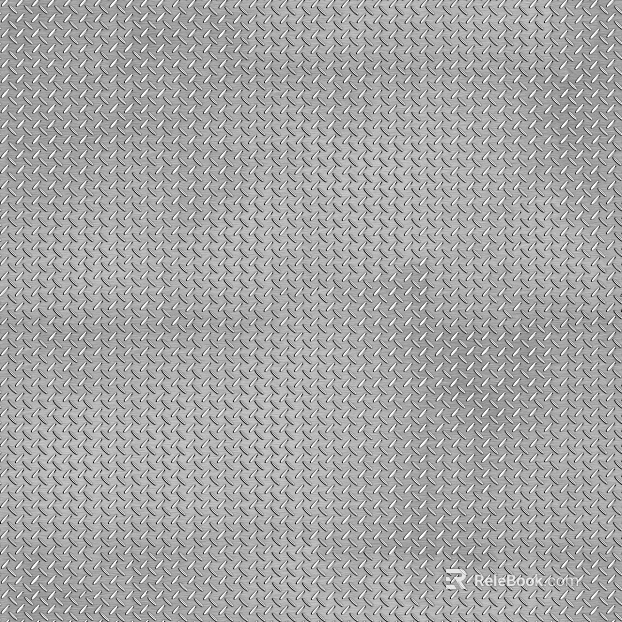 silver concave-convex willow pattern anti-skid steel plate texture