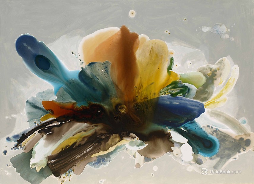 oil color painting texture