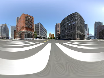 Foreign Street City HDR texture (ID:ffach642735)