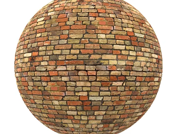 Brick wall PBR texture (ID:ffach731964)