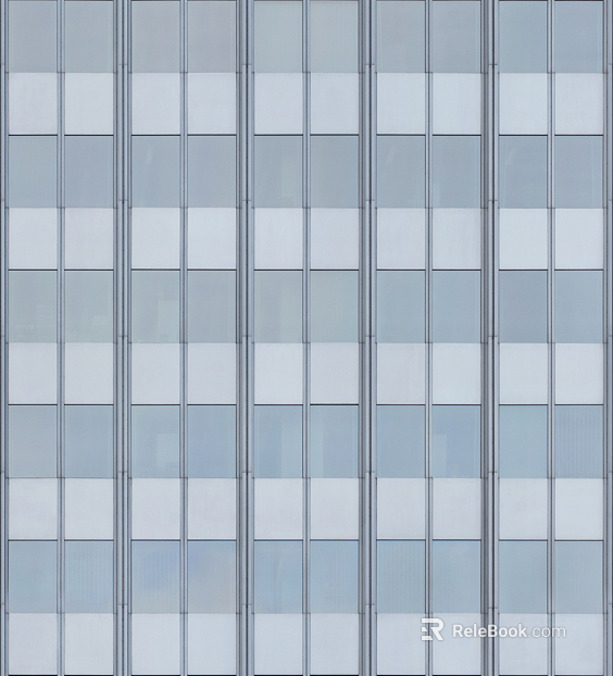 Glass curtain wall building facade texture