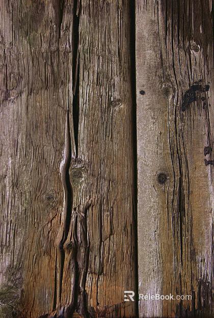Taupe dilapidated wood wall decoration texture
