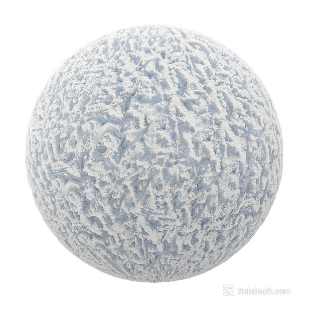 Snow PBR texture