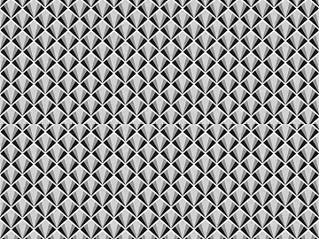 Black and White Bump 3d model