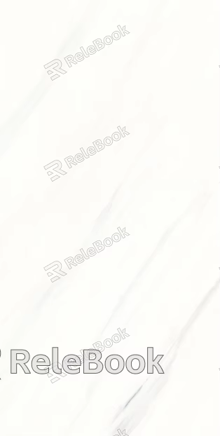 Marco Polo marble white marble mirror without pattern texture