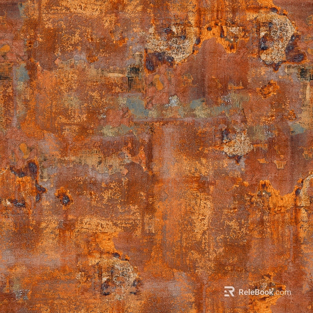 Rusty metal texture