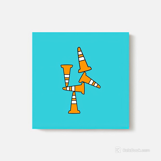cartoon painting texture