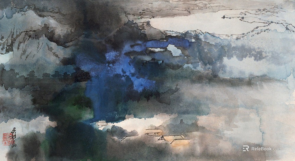 abstract painting texture