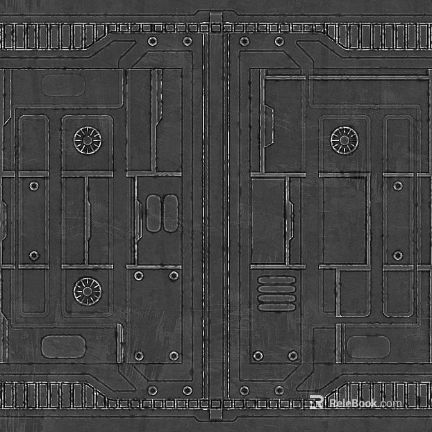 Dark Grey Industrial Metal Hatch texture