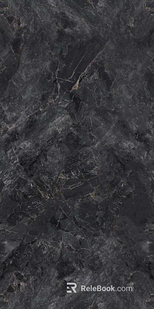Black Marble Rock Slab texture