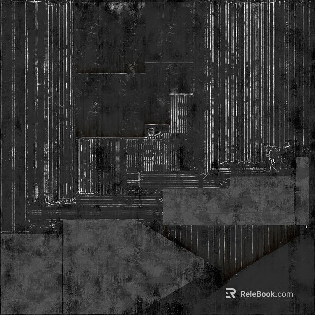 Industrial wind black gray old metal sheet texture
