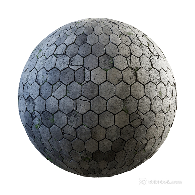 Sidewalk PBR texture