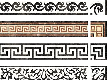Wall line Waist line Black marble skirting line texture (ID:ffagg94530)