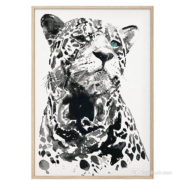 Animal painting texture