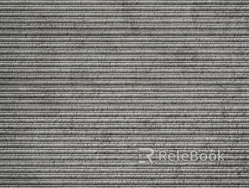 Rolling shutter door texture