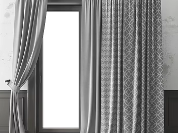 gray pattern fabric curtains texture (ID:ffaeh066556)