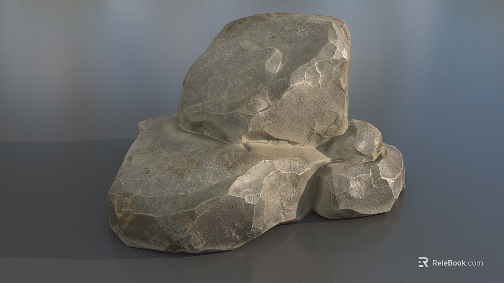 Light gray rock courtyard landscaping stone texture