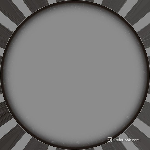 Dark gray metal plate tableware texture