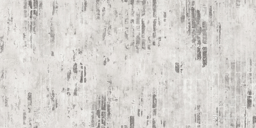 Brick wall white old latex paint seamless texture