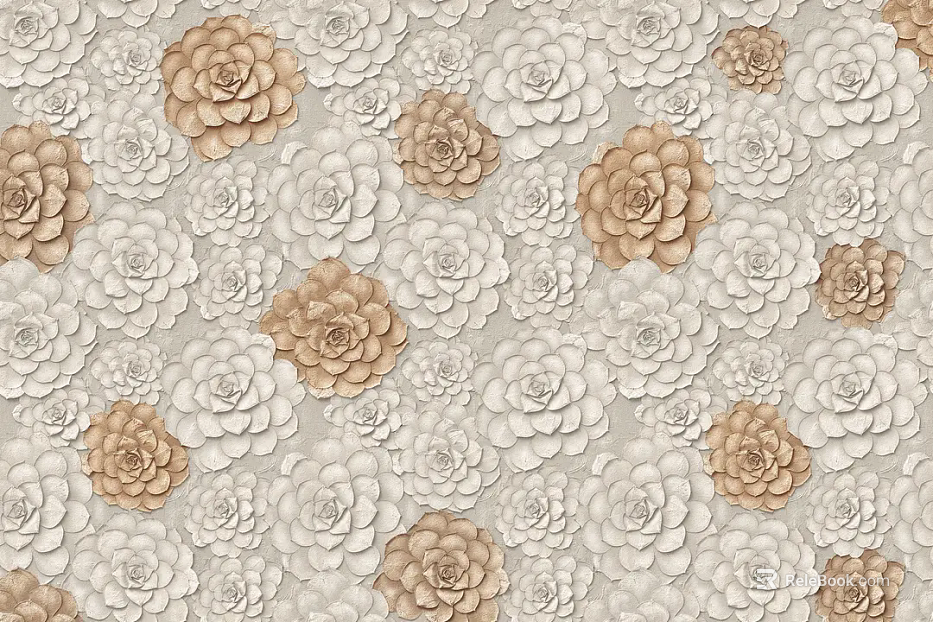 Grey brown pattern wallpaper texture