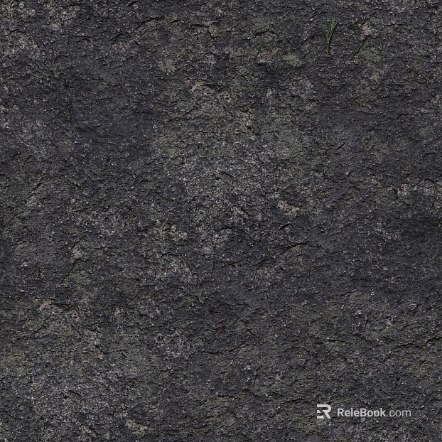 Rock black natural surface small material stone seamless texture