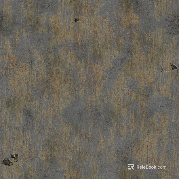 Grey yellow distressed metal industrial finish texture