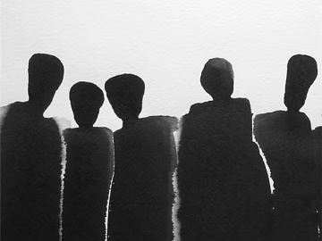 black and white painting texture (ID:ffaeg09502)