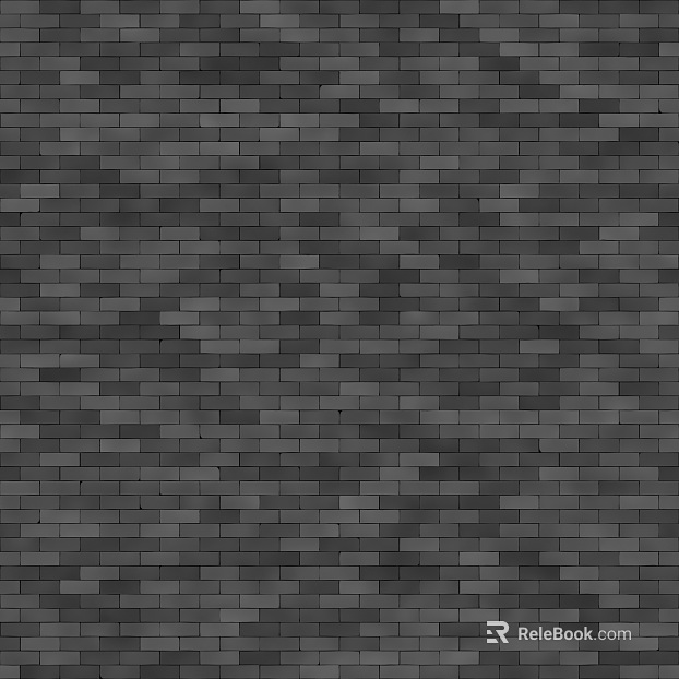brick wall small piece black wall tile seamless texture