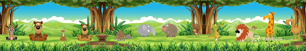 cartoon painting texture