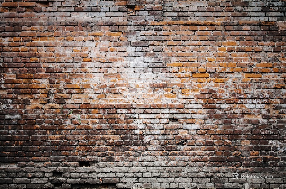 Brick wall industrial wind red brick texture